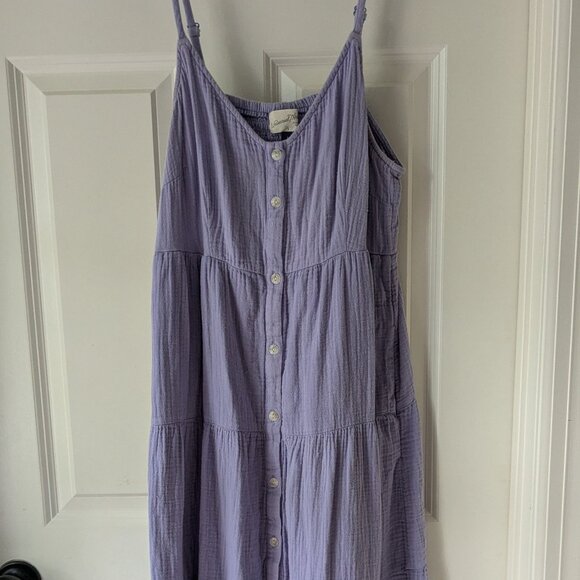 Universal Thread maxi dress, lavender, size large - Picture 1 of 3